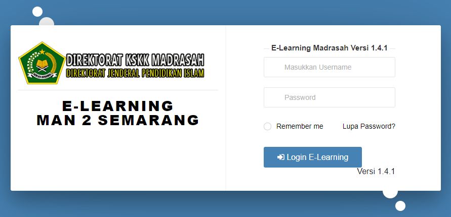 MAN 2 Semarang Menerapkan Pembelajaran Daring