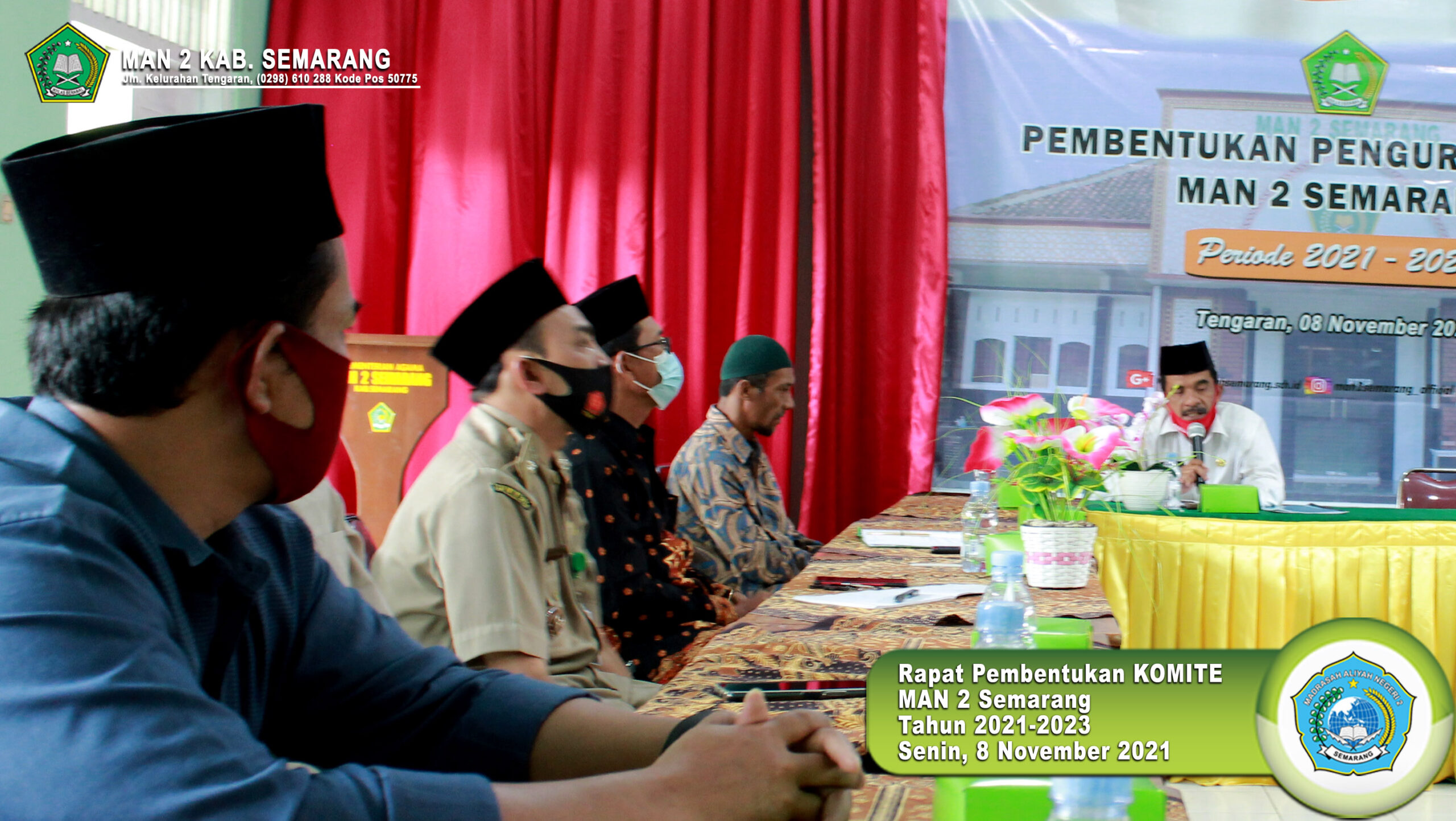 Rapat Pembentukan Pengurus Komite MAN 2 Semarang Periode 2021-2023