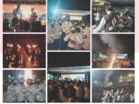 Gegap Gempita Nan Suka Ria Tersaji, Dalam Upacara Penyalaan Api Unggun Persami MAN 2 Semarang