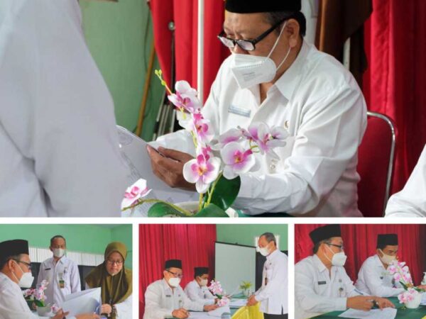 Monitoring Ujian Madrasah (UM) MAN 2 Semarang, Oleh Pengawas Madrasah