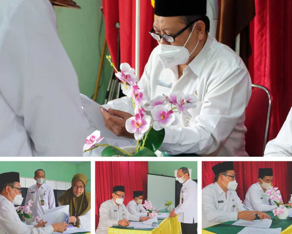 Monitoring Ujian Madrasah (UM) MAN 2 Semarang, Oleh Pengawas Madrasah