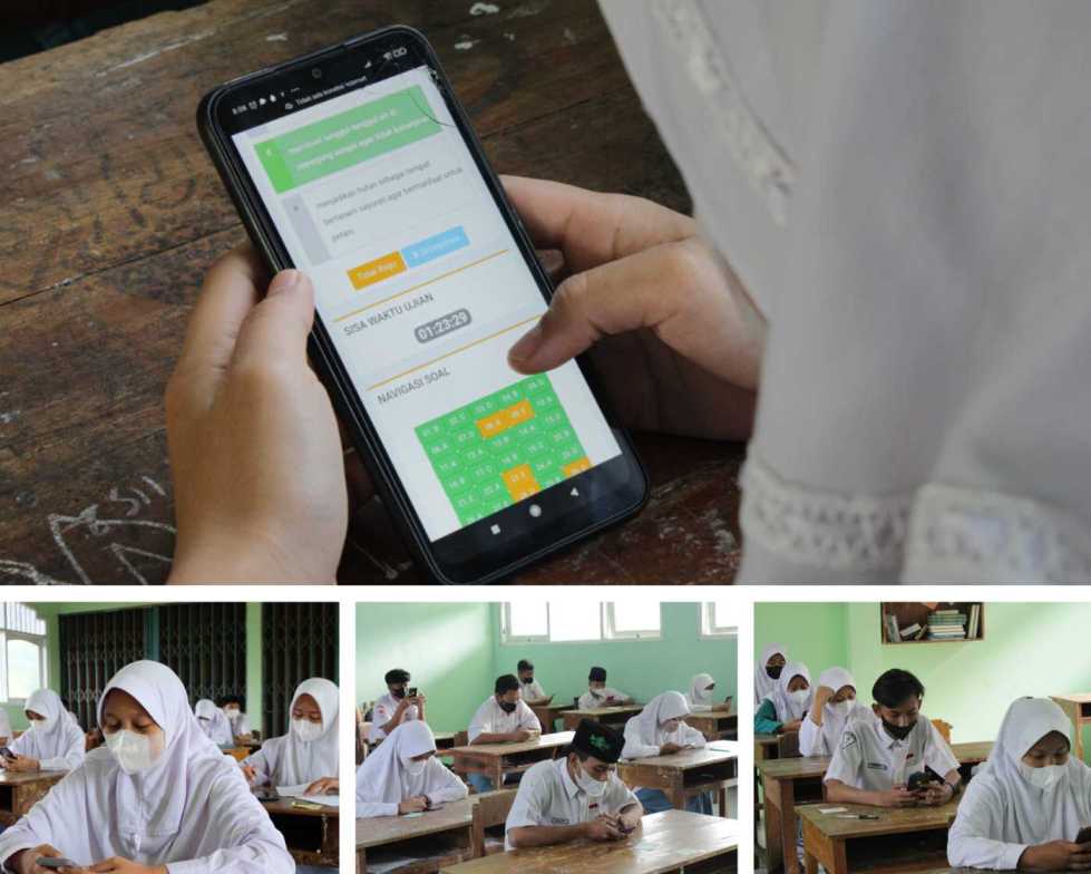 Berbasis Android, Ujian Madrasah (UM) MAN 2 Semarang Berjalan Lancar