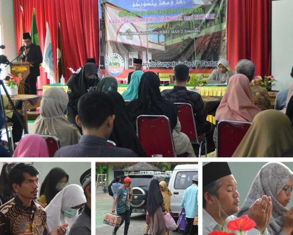 Optimisme Wali santri Dalam Serah Terima Santri MBBT  Baru MAN 2 Semarang (Tengaran)