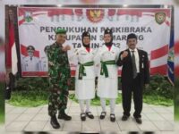 Kian Cemerlang, Dua Siswi MAN 2 Semarang (Tengaran) Ikuti Pengukuhan Paskibraka Tingkat Kabupaten
