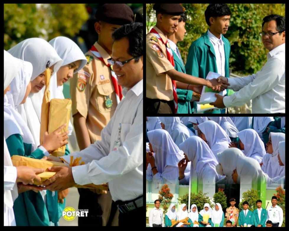 Kegembiraan Warnai Pembagian Hadiah Lomba Peringatan HUT kemerdekaan RI Ke-77 MAN 2 Semarang (Tengaran)