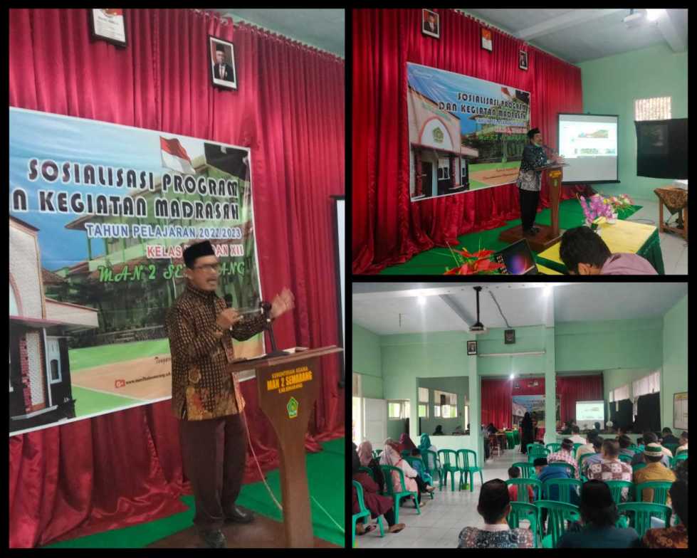 Tingkatkan Kerjasama Dengan Wali Siswa, MAN 2 Semarang (Tengaran) Gelar Sosialisasi Program dan  Kegiatan Madrasah