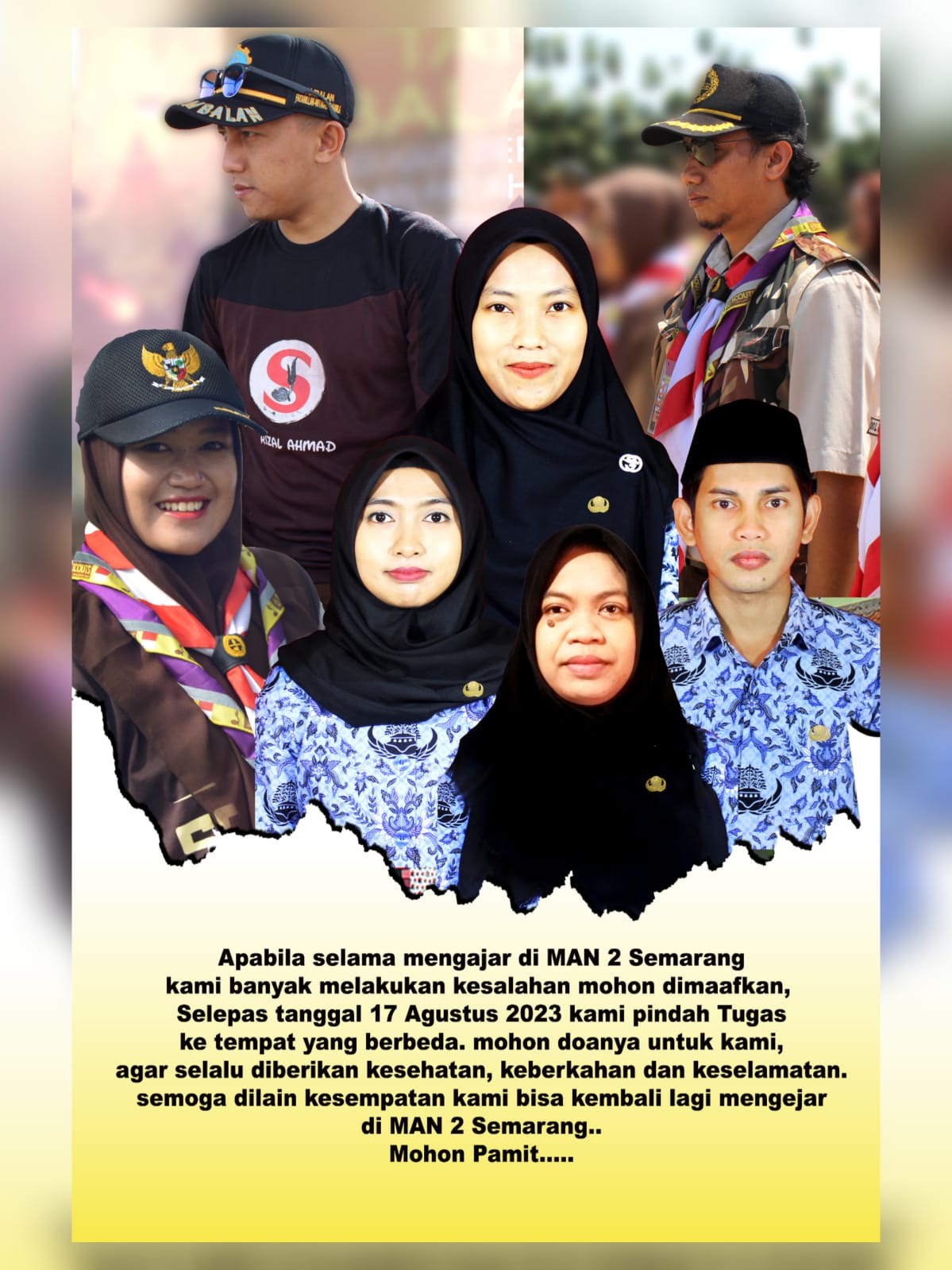 Empati dan Ilmu Merangkai Perpisahan Para Guru di Man 2 Semarang (Tengaran)