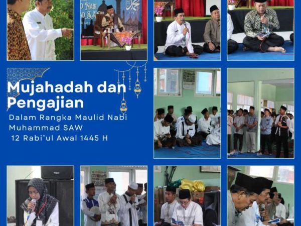 MAN 2 Semarang: Mujahadah dan Pengajian Dalam Rangka Maulid Nabi Muhammad SAW