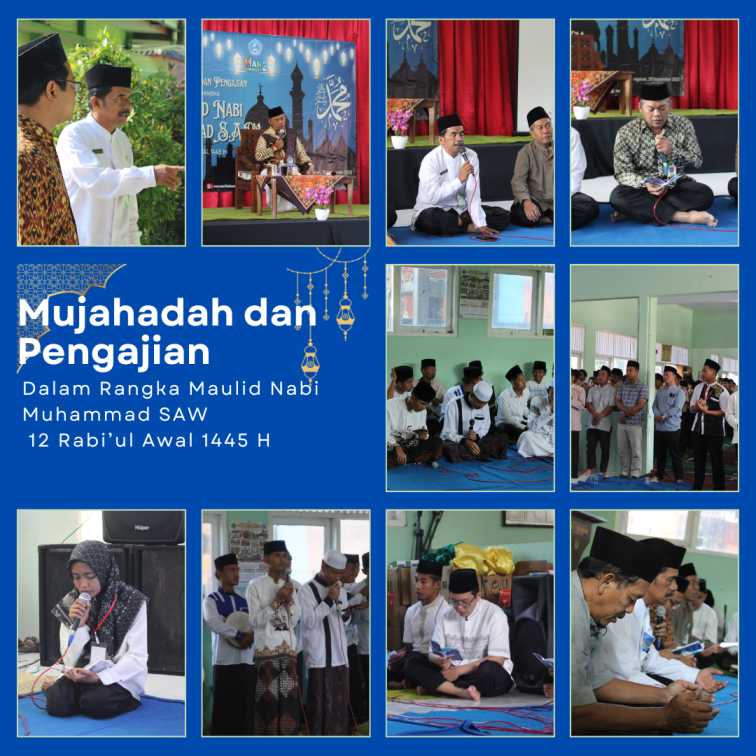 MAN 2 Semarang: Mujahadah dan Pengajian Dalam Rangka Maulid Nabi Muhammad SAW