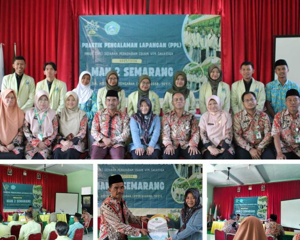 Man 2 Semarang (Tengaran) Melepas Mahasiswa PPL Prodi Sejarah Peradaban Islam UIN Salatiga