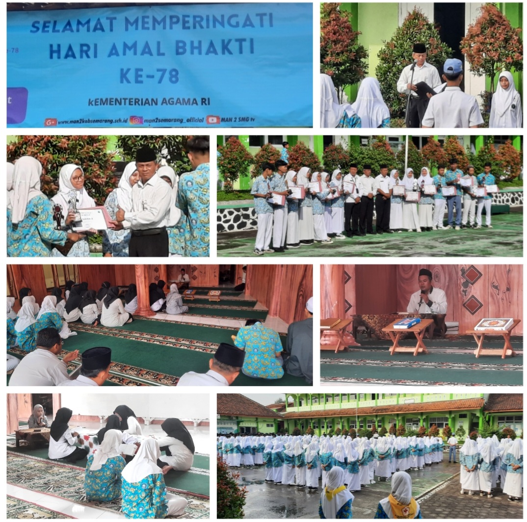 Khotmil Qur'an Bil Ghoib Guru dan Siswa pada Hari Amal Bhakti ke-78 Kemenag 2024 : "Indonesia Hebat Bersama Umat"