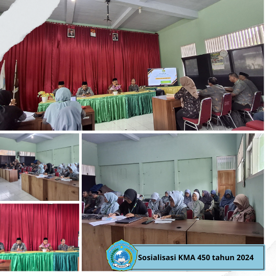 SOSIALISASI KMA 450 TAHUN 2024 DI MADRASAH ALIYAH NEGERI 2 SEMARANG